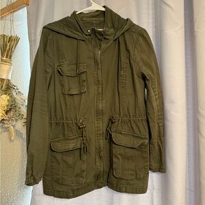 Ashley By 26 International Olive Utility Jacket